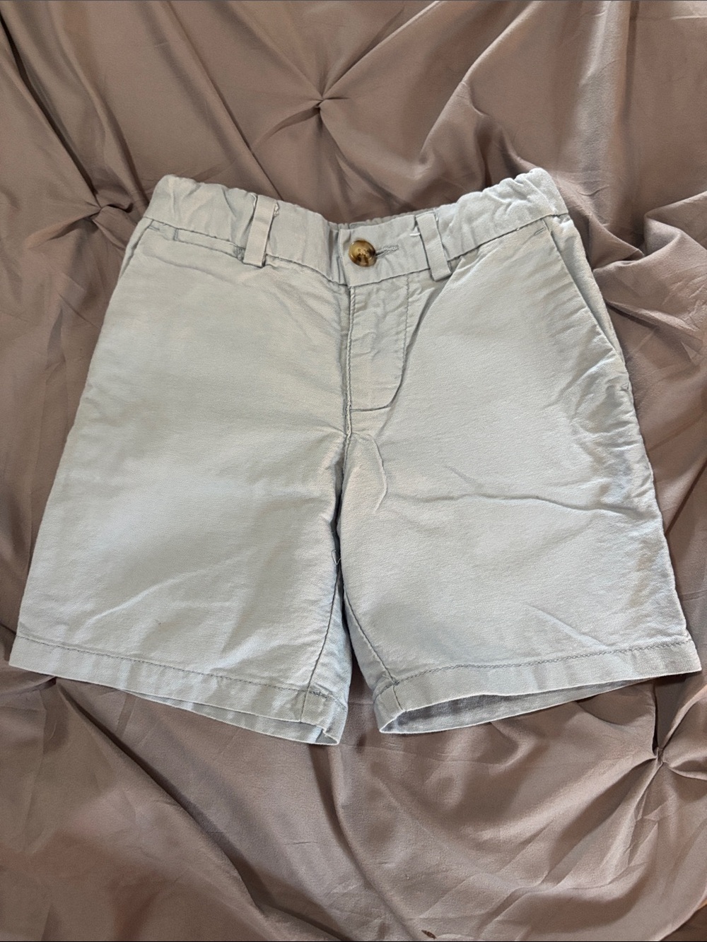 Polo by Ralph Lauren Light Gray Flat Front Men's Shorts